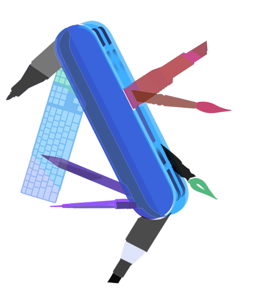 Bild: Das Grunwerkzeug eines jeden Designers